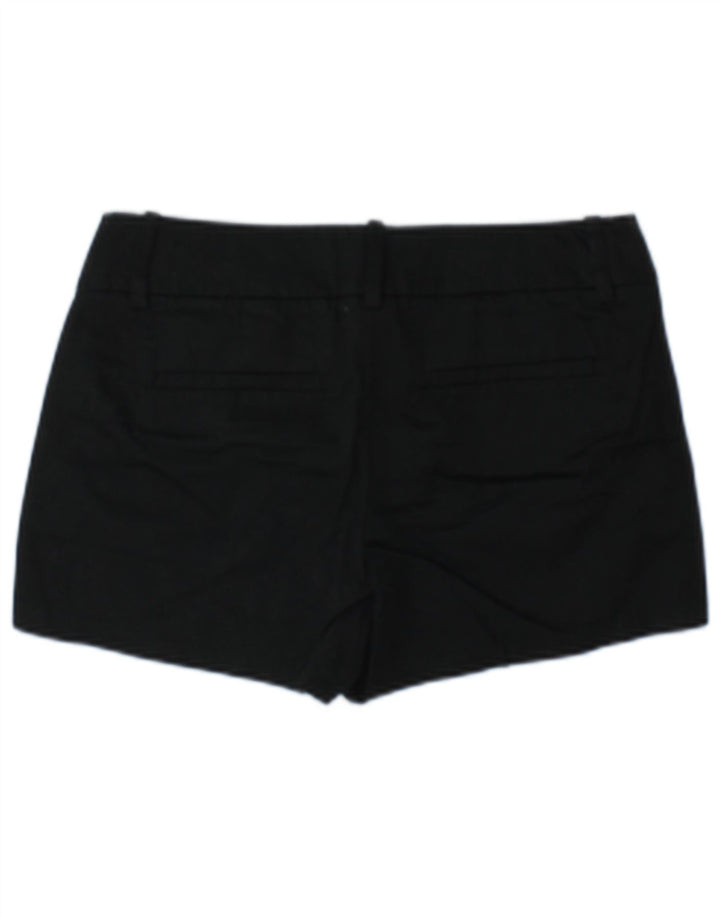 Mossimo Womens Chino Shorts US 2 XS W32 Black Cotton