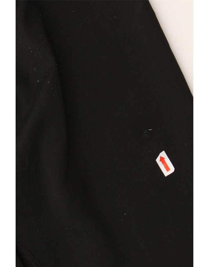 Adidas Womens Leggings UK 12 Medium  Black Polyester