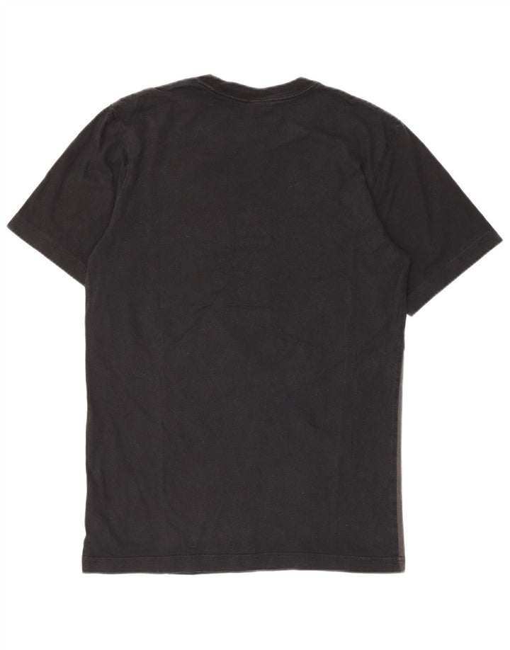 Nike Mens Graphic T-Shirt Top Small Black Colourblock Cotton