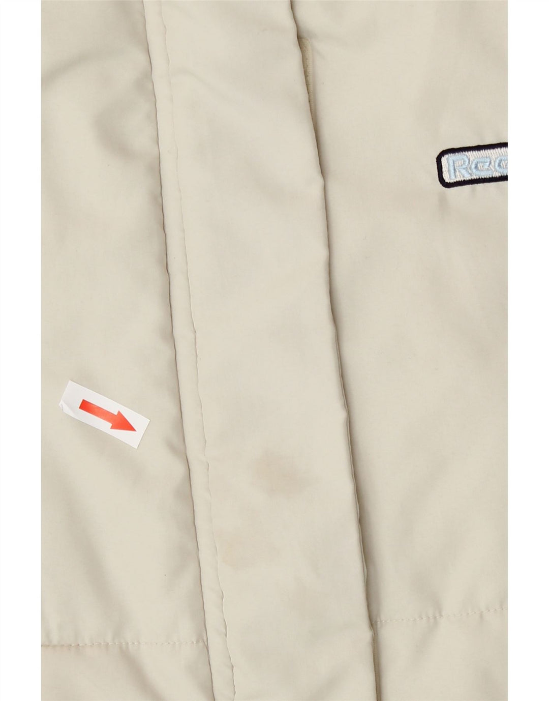 Reebok Womens Padded Gilet UK 12 Medium Off White Polyester