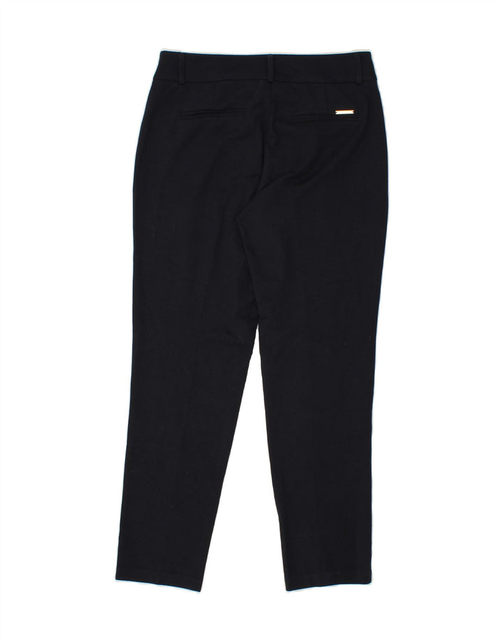 MICHAEL KORS Womens Slim Casual Trousers US 8 Medium W30 L29  Navy Blue Vintage Michael Kors and Second-Hand Michael Kors from Messina Hembry 