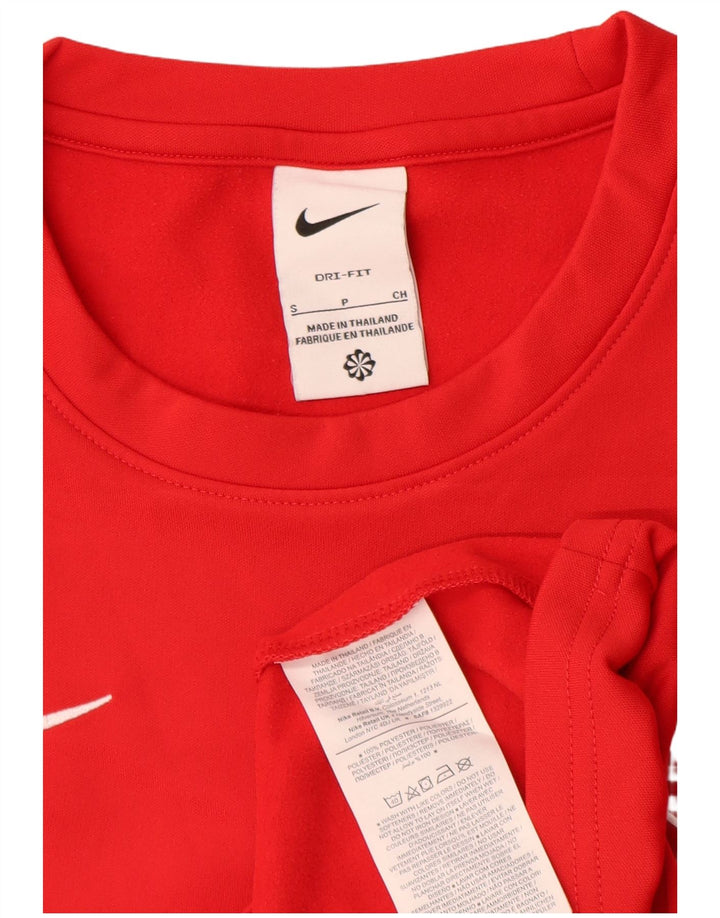 Nike Mens Washington F.C. Top Long Sleeve Small Red Polyester