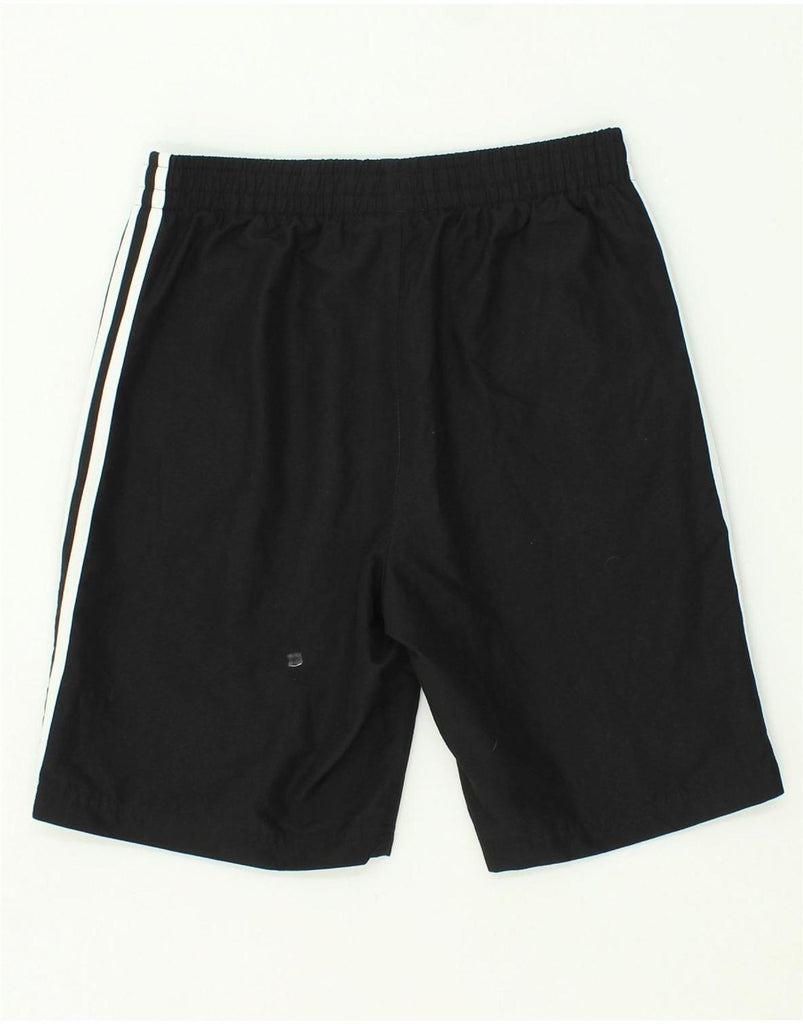 ADIDAS Boys Sport Shorts 13-14 Years Black Polyester | Vintage Adidas | Thrift | Second-Hand Adidas | Used Clothing | Messina Hembry 