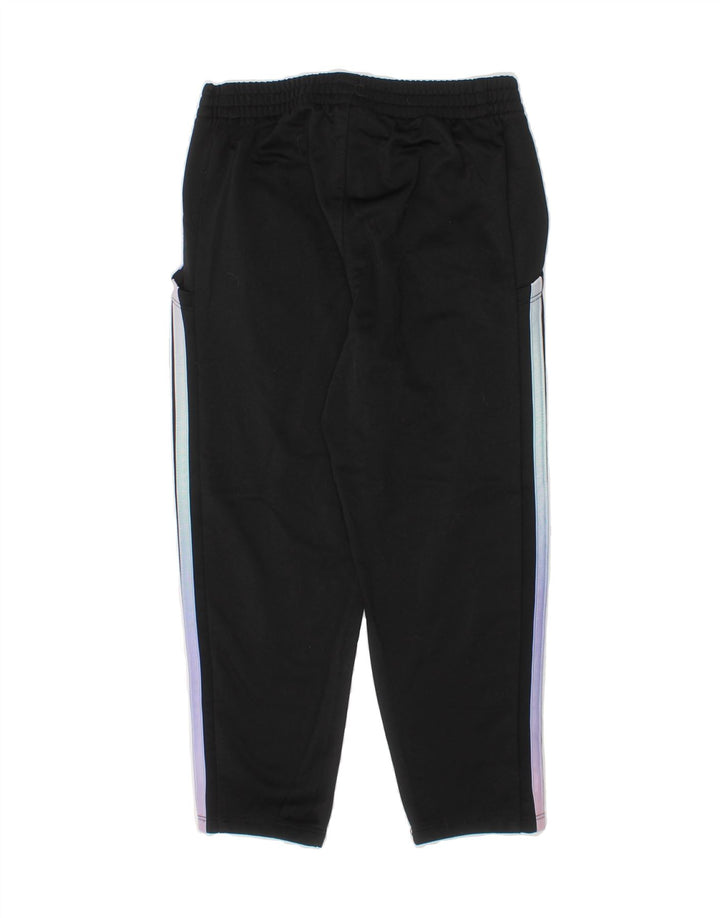 ADIDAS Girls Tracksuit Trousers 4-5 Years  Black Polyester Vintage Adidas and Second-Hand Adidas from Messina Hembry 
