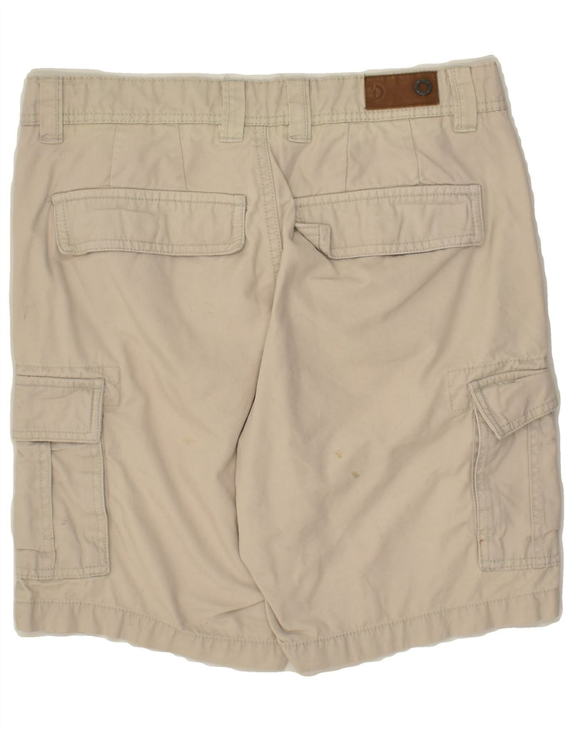 DACK'S Mens Regular Fit Cargo Shorts IT 46 Small W28  Beige Cotton Vintage Dack's and Second-Hand Dack's from Messina Hembry 