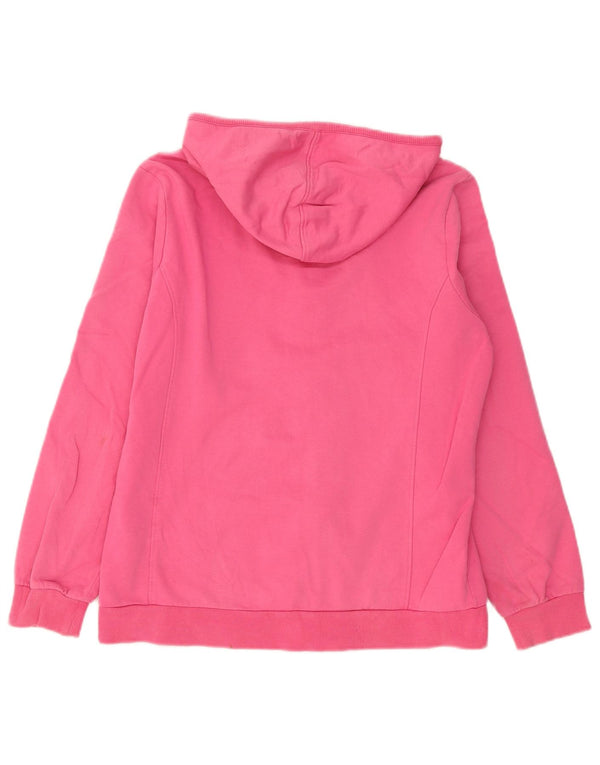 Lotto Womens Zip Hoodie Sweater UK 18 XL Pink