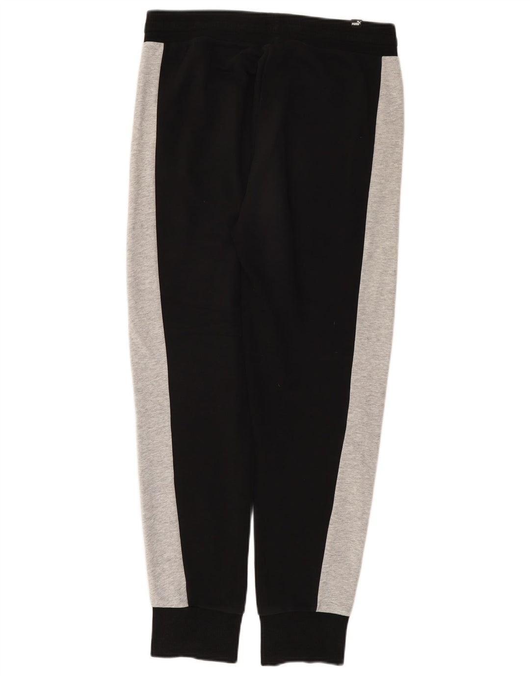 Puma Womens Tracksuit Trousers Joggers UK 10 Small Black Colourblock