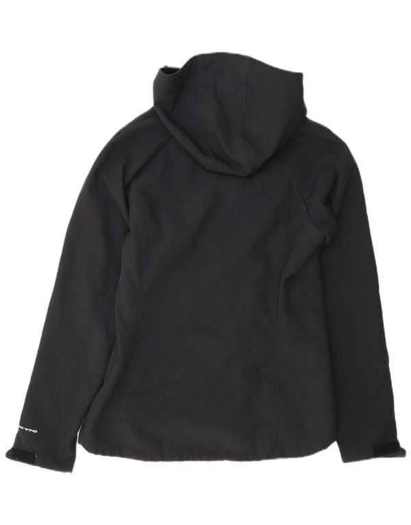 Columbia Mens Hooded Windbreaker Jacket UK 36 Small Navy Blue Polyester