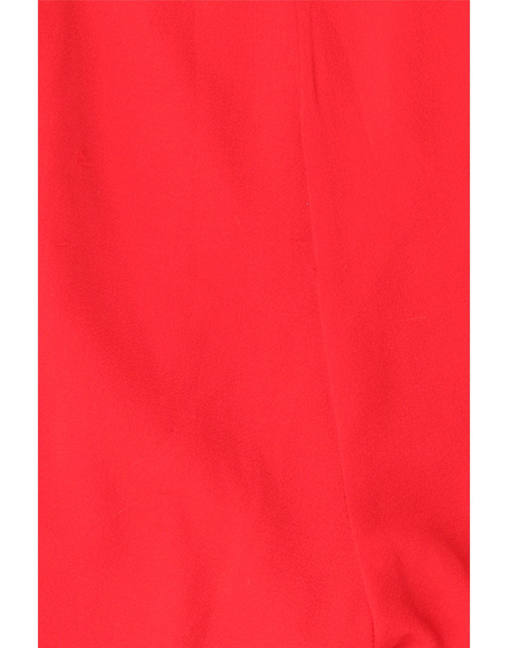 MICHAEL KORS Womens Sleeveless Jumpsuit US 00 2XS Red