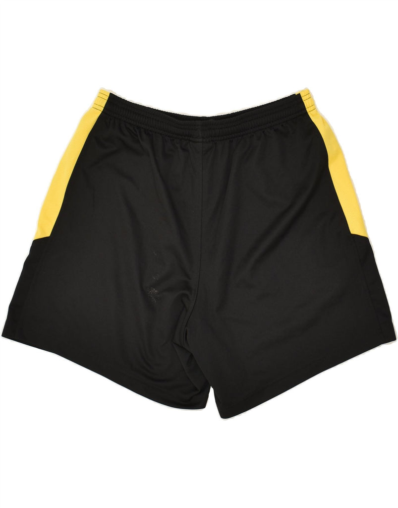 UMBRO Womens Sport Shorts XL Black Colourblock Polyester Vintage Umbro and Second-Hand Umbro from Messina Hembry 