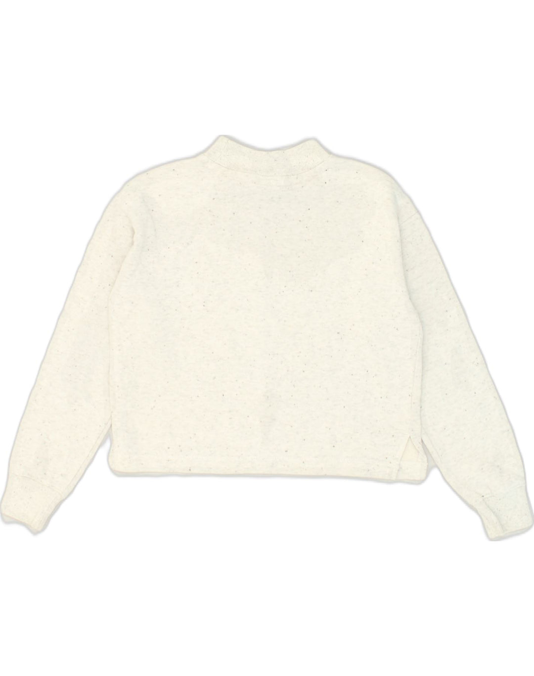 CHAMPION Girls Graphic Sweatshirt Jumper 9-10 Years Medium Grey | Vintage Champion | Thrift | Second-Hand Champion | Used Clothing | Messina Hembry 