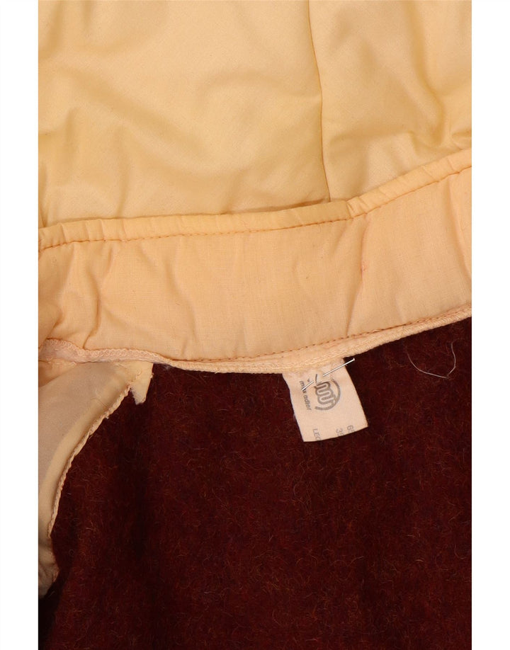 Vintage Mens Padded Jacket UK 40 Large Beige Polyester