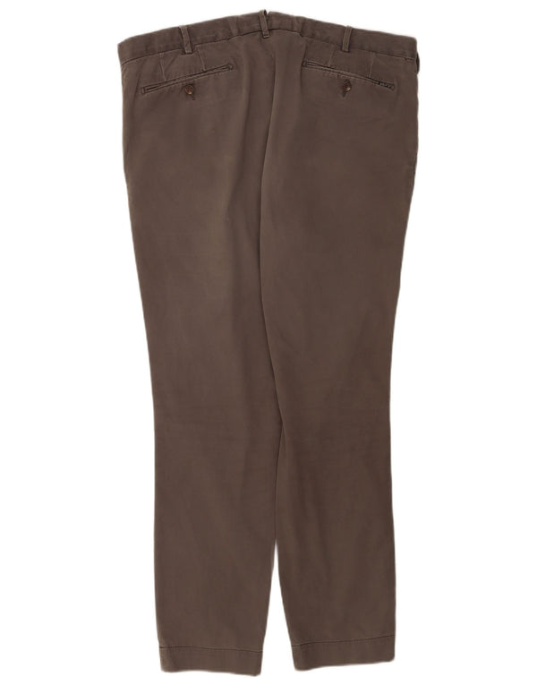 Polo Ralph Lauren Mens Slim Fit Suit Trousers W36 L29 Grey Cotton