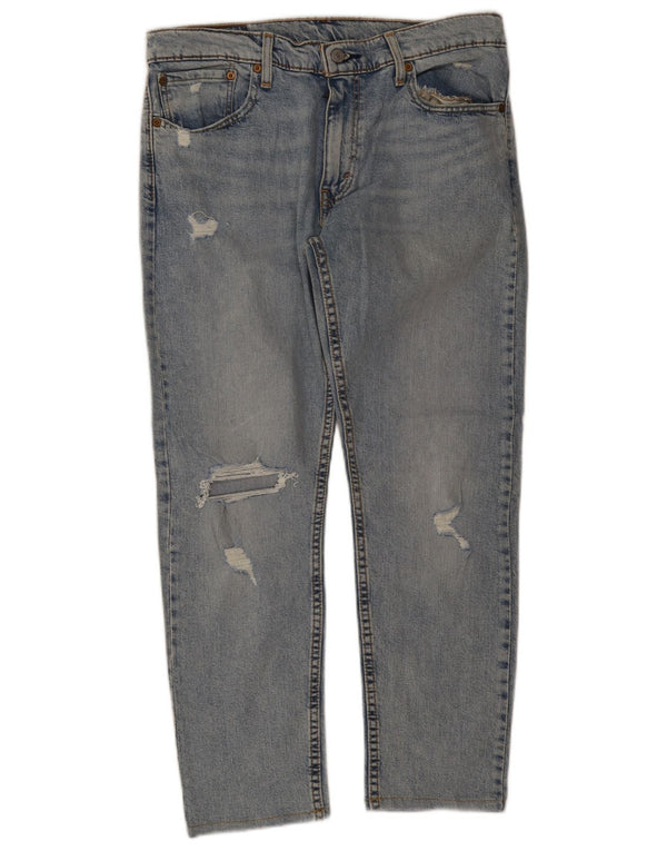 Levi's Mens 512 Distressed Slim Tapered Jeans W33 L27 Blue