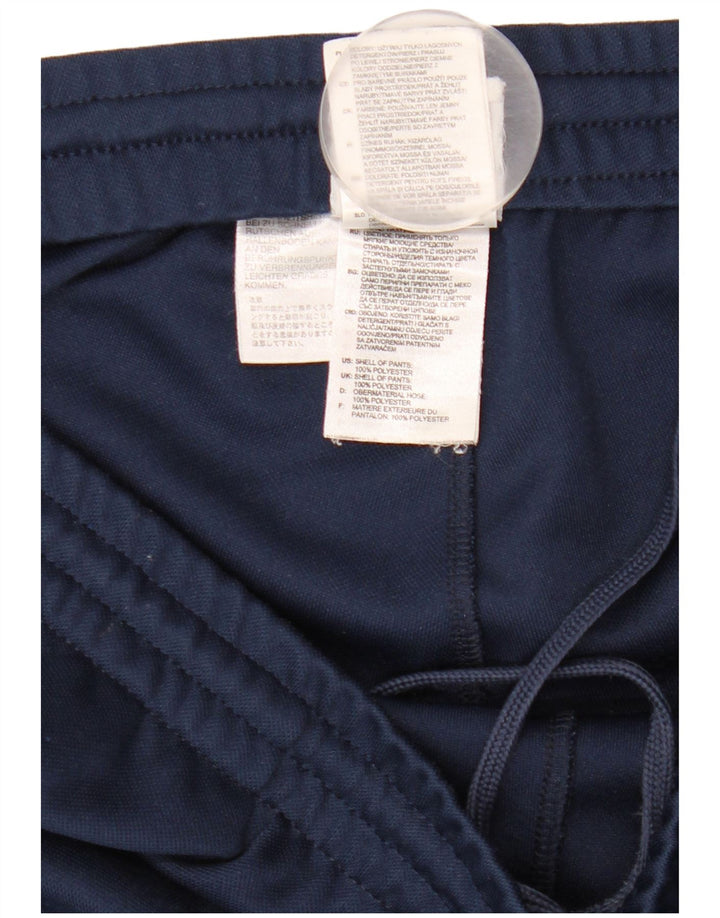 Adidas Mens Tracksuit Trousers UK 44/46 Large  Navy Blue Polyester