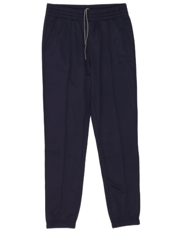 Diadora Mens Tracksuit Trousers Joggers Medium  Navy Blue Polyester