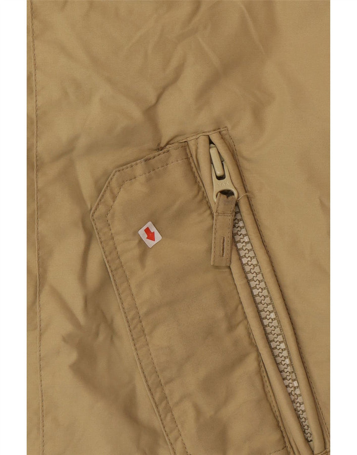 Canadiens Mens Bomber Jacket IT 50 Large Khaki Cotton