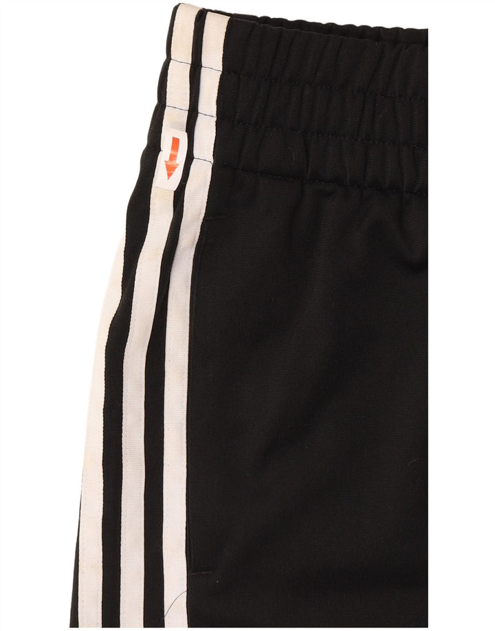Adidas Womens Sport Shorts UK 8 Small Black Polyester