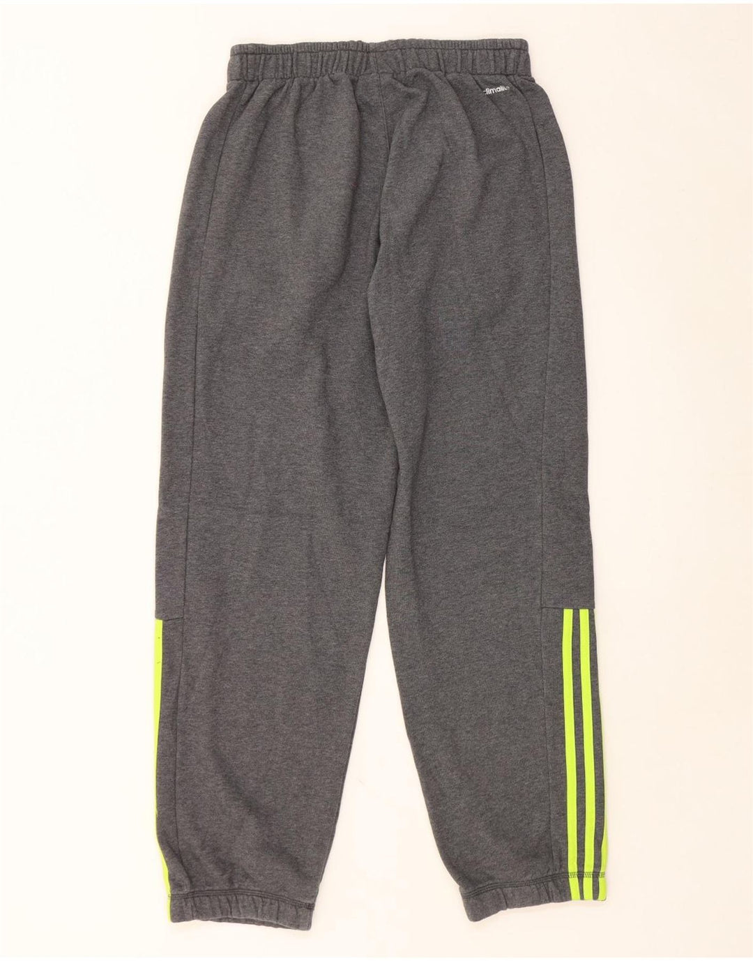 ADIDAS Mens Climalite Tracksuit Trousers Joggers Medium Grey Cotton