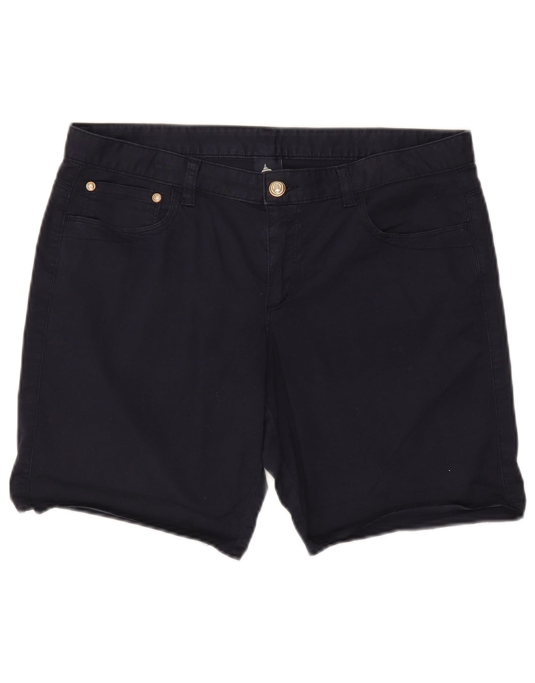 Marina Yachting Womens Casual Shorts W30 Medium Navy Blue Cotton