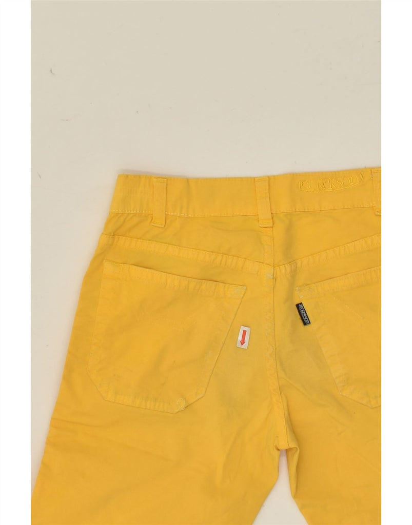 JECKERSON Boys Bermuda Shorts 9-10 Years W22 Yellow Cotton | Vintage Jeckerson | Thrift | Second-Hand Jeckerson | Used Clothing | Messina Hembry 