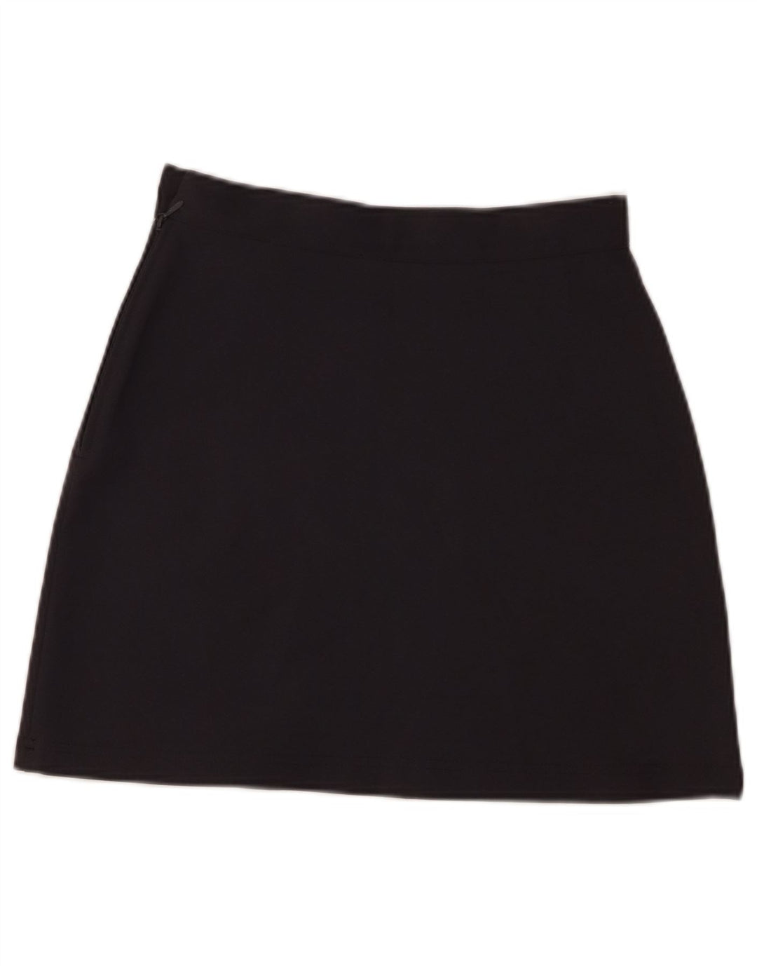 Benetton Womens Mini Skirt IT 40 Small W26  Navy Blue Polyester