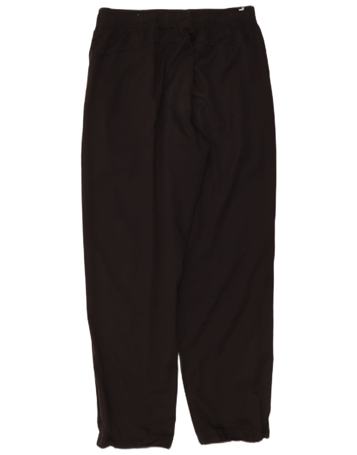 PUMA Mens Tracksuit Trousers Large Black Polyester