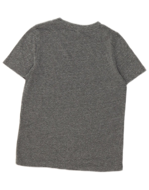 Abercrombie & Fitch Boys T-Shirt Top 5-6 Years Grey Flecked Cotton