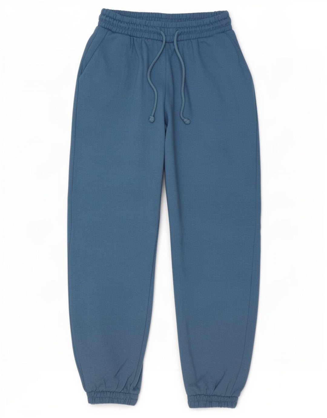 Zara Womens Tracksuit Trousers Joggers UK 12 Medium Blue Polyester
