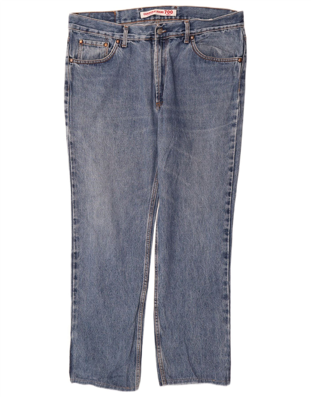 Carrera Mens 700 Regular Slim Jeans IT 54 2XL W38 L30 Blue Cotton