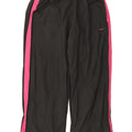 Nike Womens Crop Tracksuit Trousers UK 18 XL Grey Colourblock Polyester