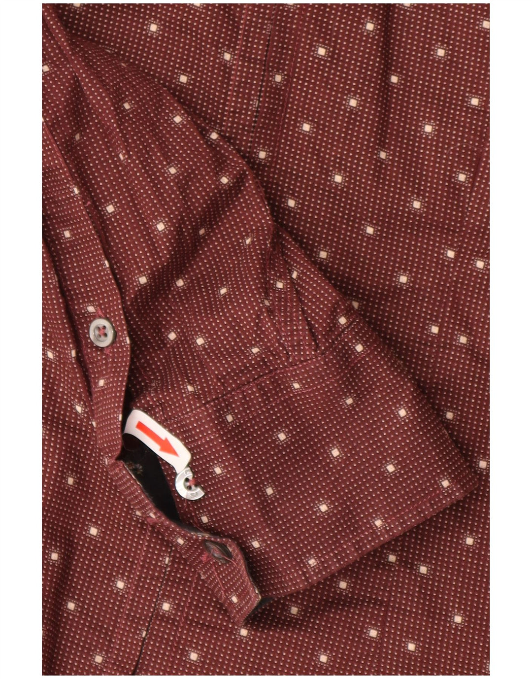 PAUL SMITH Mens Shirt Medium Red Spotted