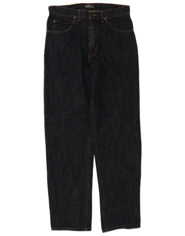 Lee Mens Straight Jeans W31 L32 Grey Cotton