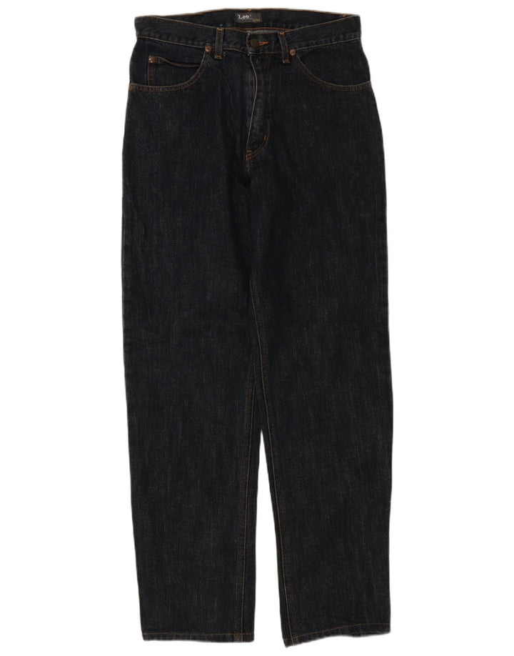Lee Mens Straight Jeans W31 L32 Grey Cotton