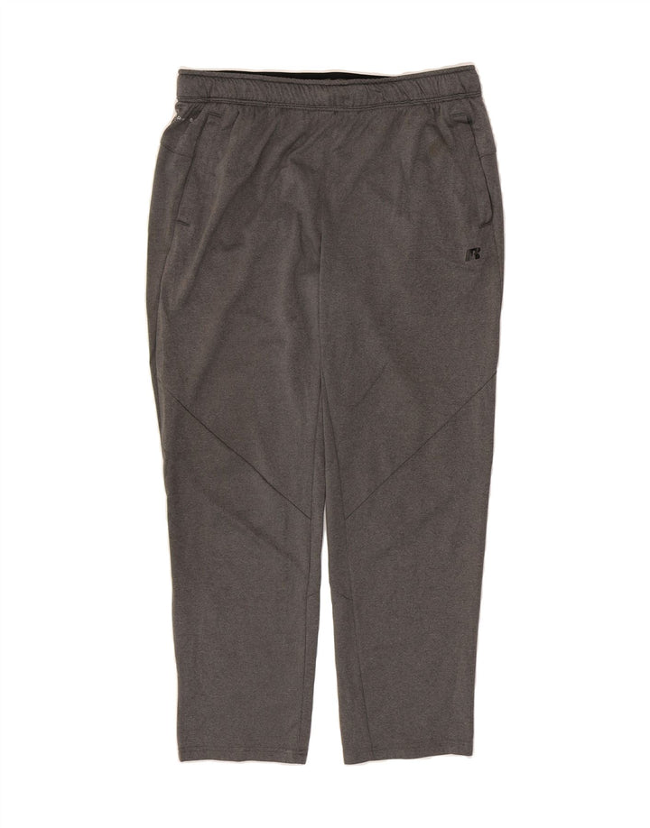 RUSSELL ATHLETIC Mens Tracksuit Trousers Large  Grey Polyester Vintage Russell Athletic and Second-Hand Russell Athletic from Messina Hembry 