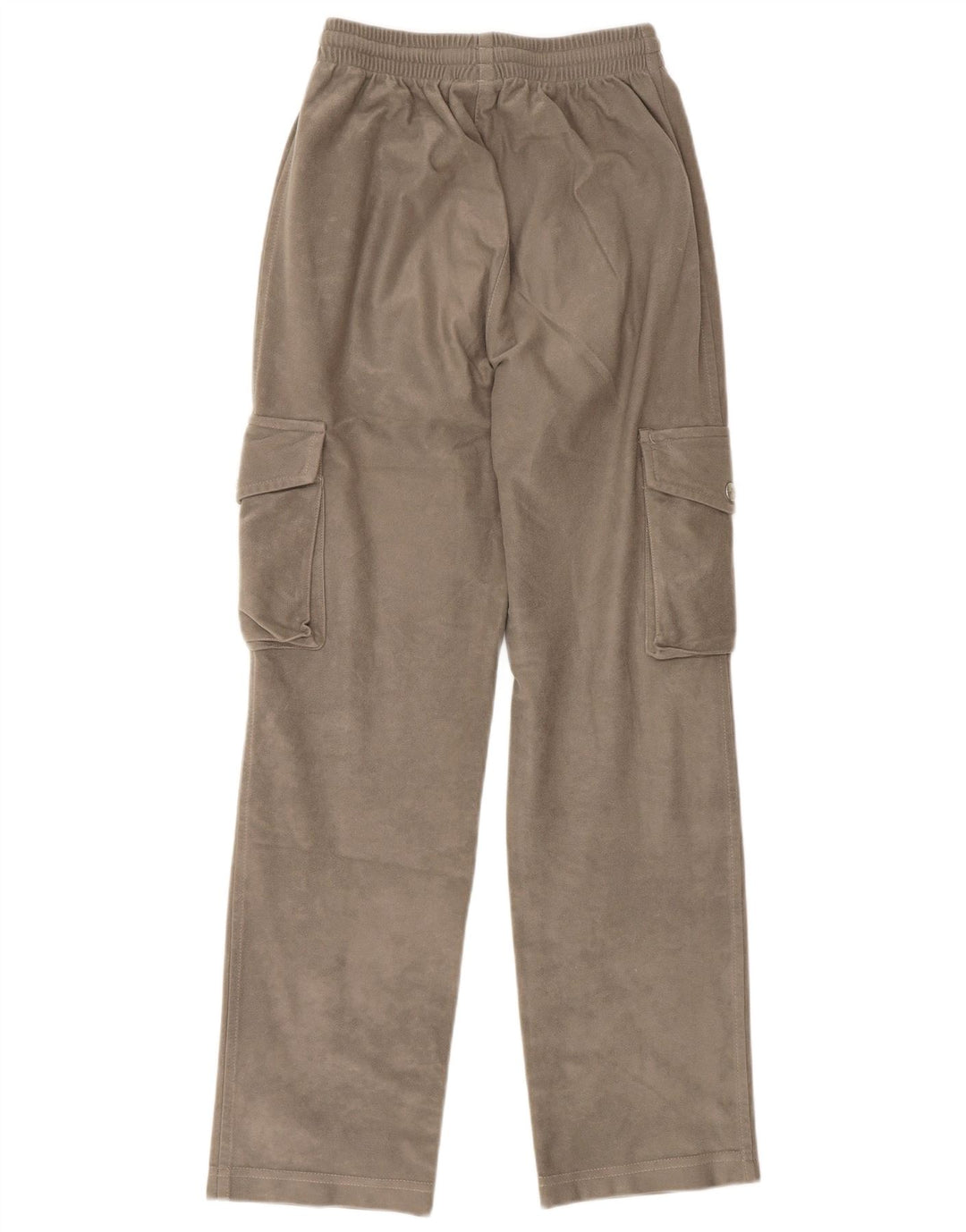 Diadora Womens Cargo Tracksuit Trousers UK 6 XS Brown Polyester