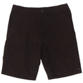Quiksilver Mens Graphic Chino Shorts W34 Large Black Polyester