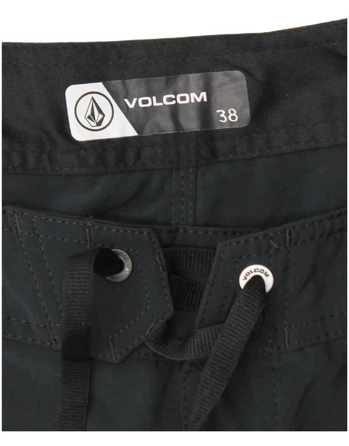 Volcom Mens Swimming Shorts XL Black Polyester