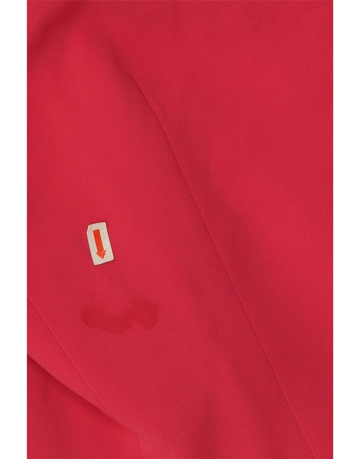Marella Womens 1 Button 2 Piece Set UK 14 Large  Pink Triacetate