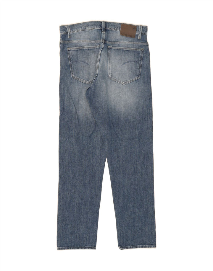 G-STAR Mens Straight Jeans W30 L32 Blue Polyester Vintage G-Star and Second-Hand G-Star from Messina Hembry 