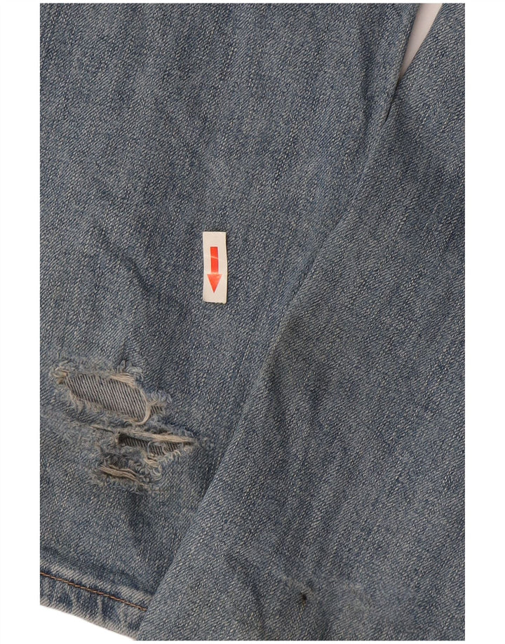 Levi's Womens Bootcut Jeans W28 L34 Blue Cotton