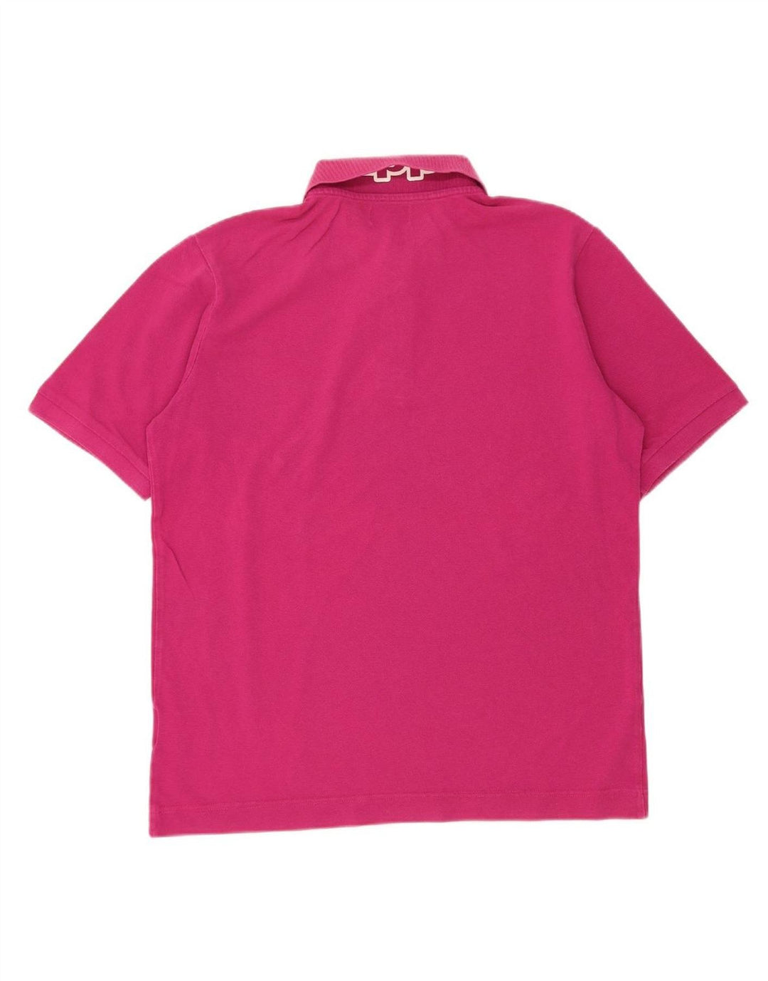 KAPPA Mens Polo Shirt Large Pink Cotton