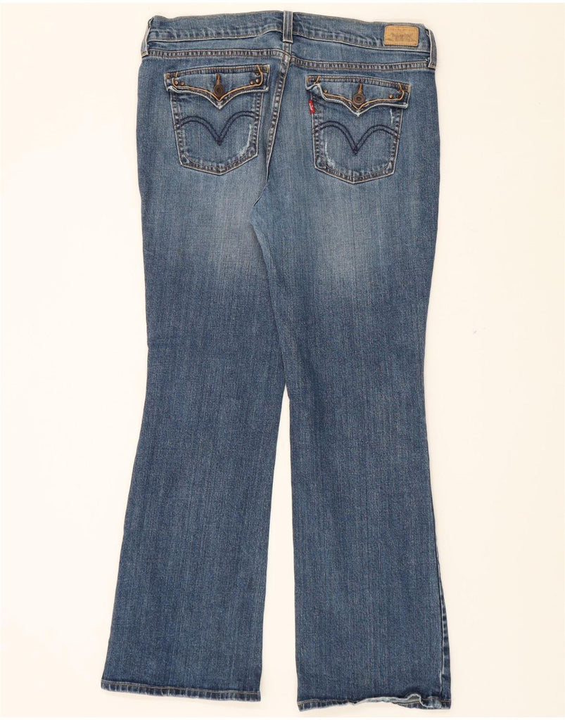LEVI'S Womens 515 Bootcut Jeans W32 L28 Blue Cotton Vintage Levi's and Second-Hand Levi's from Messina Hembry 