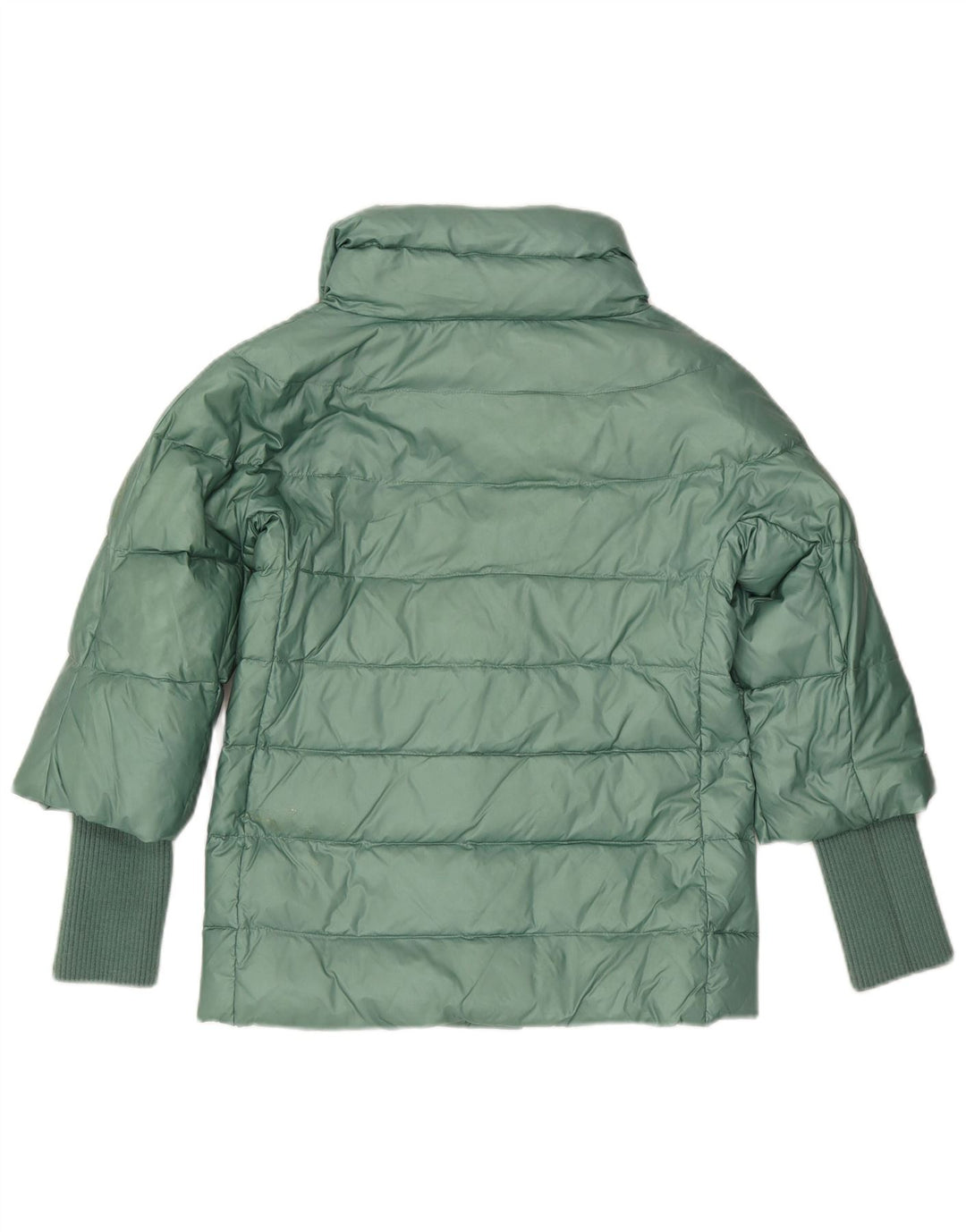 U.S. Polo Assn. Womens Padded Jacket UK 12 Medium Green Polyester