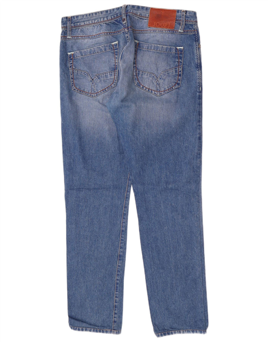 Joop Mens Tapered Jeans W34 L30 Blue Cotton