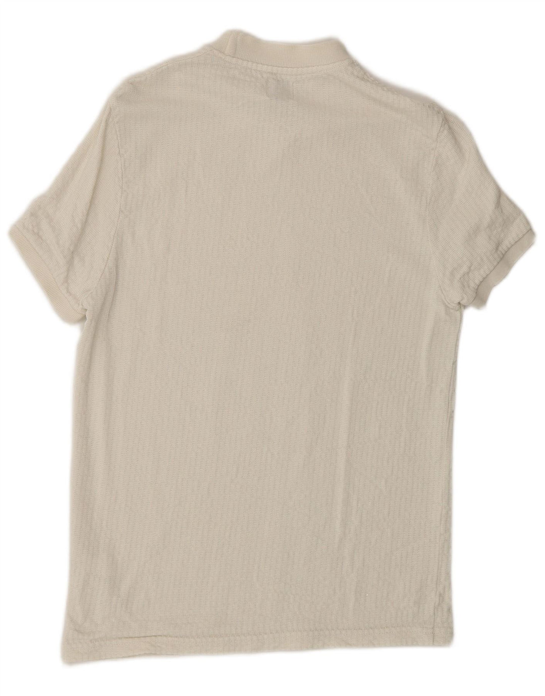 Zara Mens T-Shirt Top Small White Lyocell