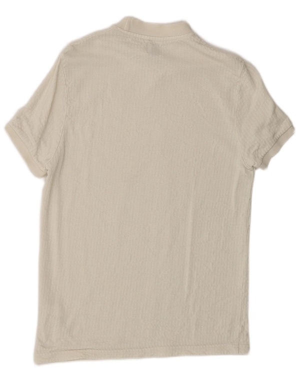 Zara Mens T-Shirt Top Small White Lyocell