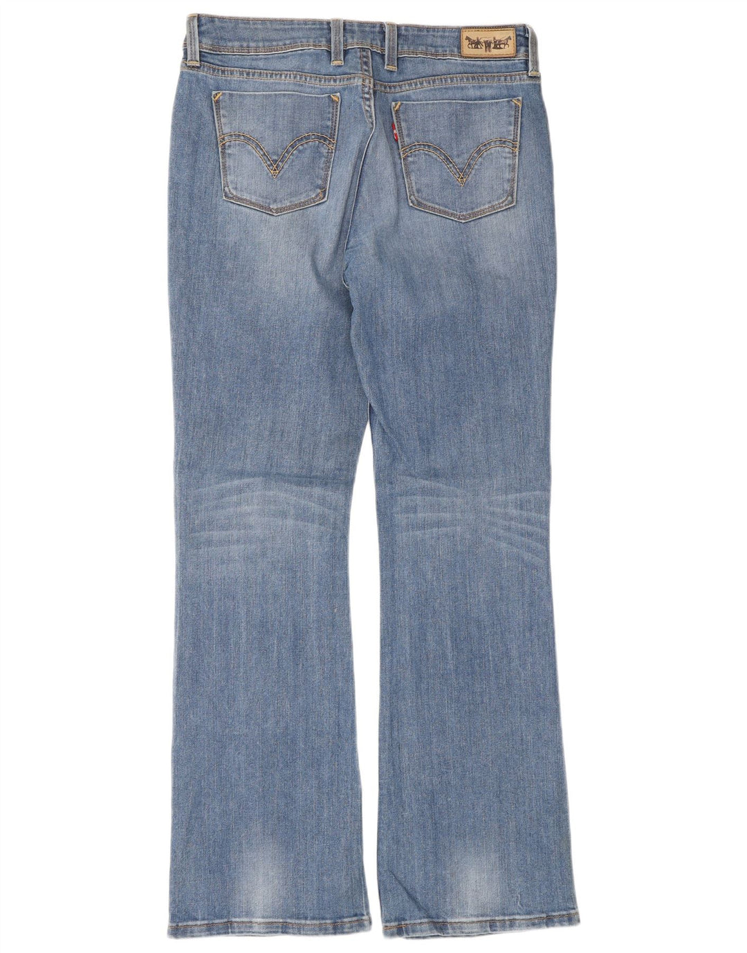 Levi's Womens 629 Bootcut Jeans W30 L32 Blue Cotton