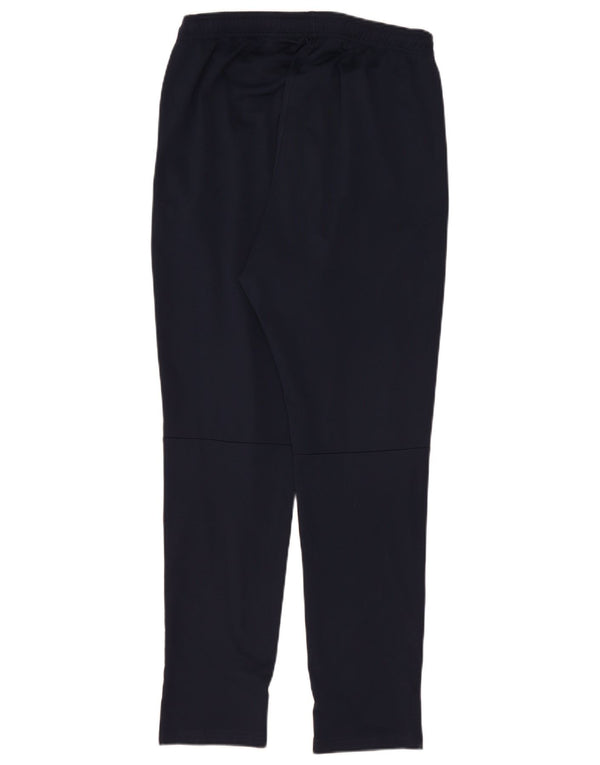 Nike Mens Dri Fit Tracksuit Trousers Large Navy Blue Polyester