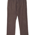 Marks & Spencer Mens Straight Chino Trousers W32 L29 Grey Cotton